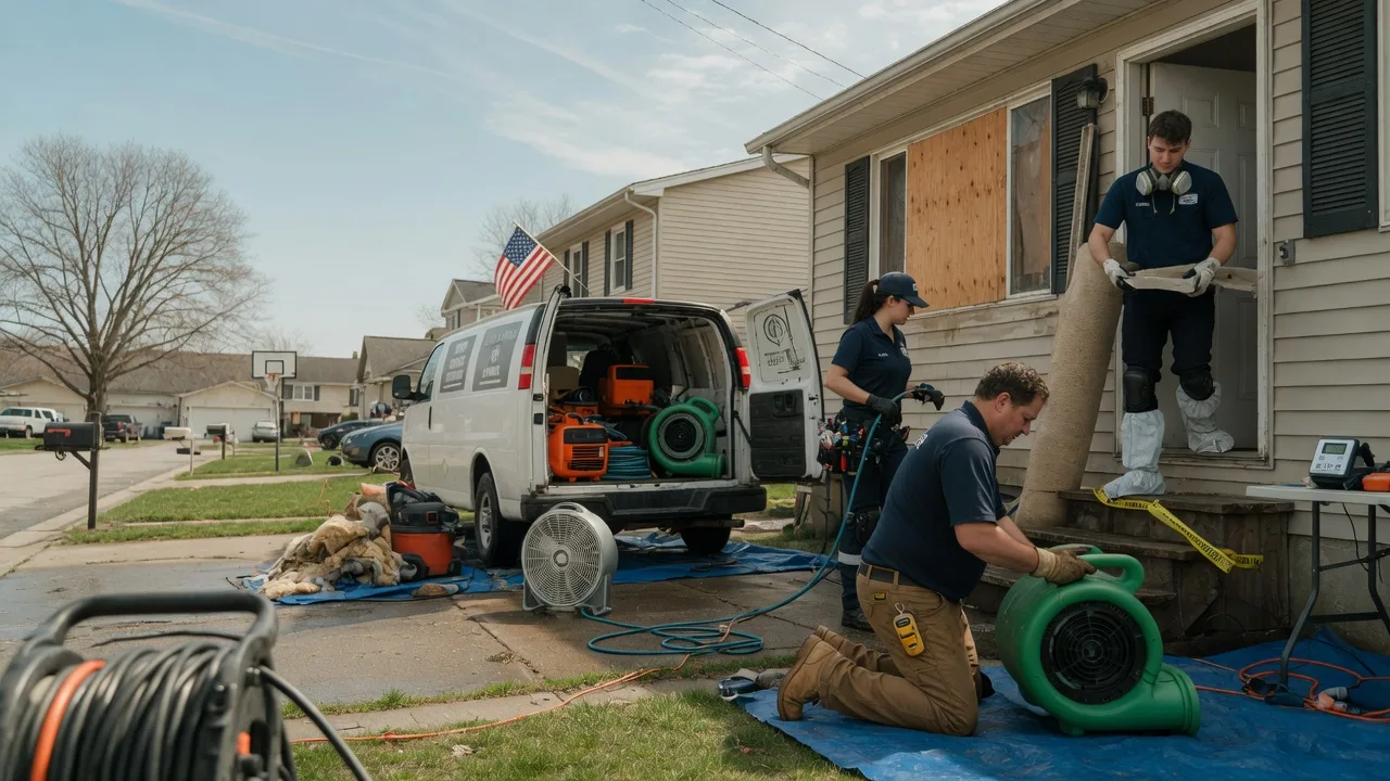 Water Damage Restoration in Twin Bridges, CA near me